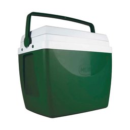 Caixa Térmica com Alça para Camping Praia 34 Litros Verde Mor - 1