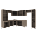 Ver imagem 4 de Armário de Cozinha Modulada Completa Fidelitá Paris 9 Peças 515cm 20 Portas 3 Gavetas com Tampo