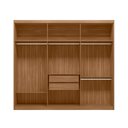 Ver imagem 3 de Guarda Roupa 6 Portas Casal Cancún Amêndola Off White