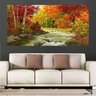 Quadro Pintura Paisagem Óleo Sobre Tela Cod 3004 - 100cm (A) x 200cm (L) - 3