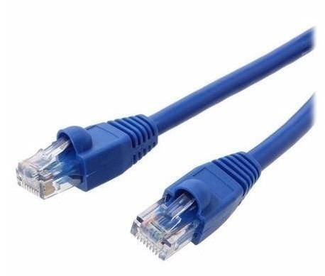 Cabo de Rede Ethernet Lan Rj45 Cat5e Azul 15 Metros - 2