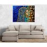Quadro Pintura Tela Abstrato Moderno Cod 2020 - 90cm (A) x 120cm (L) - 5