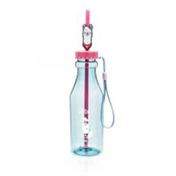 Garrafinha com Canudo e Pingente Lhama - Ludi - 1