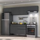 Ver imagem 1 de Armário de Cozinha Compacta 4 peças MP3697.895 Veneza Preto