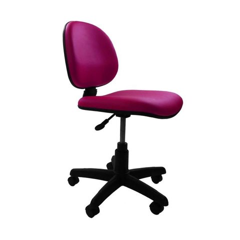 Cadeira Executiva Giratoria Odin - Couro Sintetico Corano - Pink