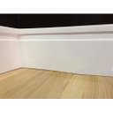 Ver imagem 1 de Rodapé Eva Adesivo E Flexível *maresia 10cm X 1cm 20 Metros* Branco