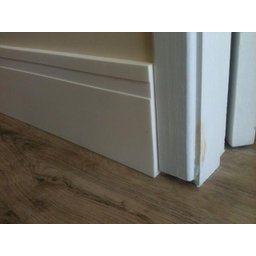 Rodapé Eva Adesivo E Flexível *maresia 10cm X 1cm 20 Metros* Branco - 2
