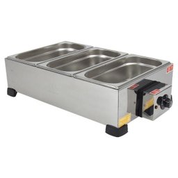 DR 2.33 Derretedeira de Chocolate Industrial 3 Cubas 10 Kg Marchesoni - 6