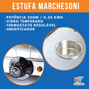 Ver imagem 4 de Estufa Para Salgados Curva Dupla 8 Bandejas Ouro Marchesoni