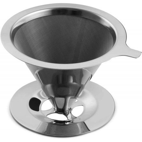 Coador de Inox Filtro Cafe 103 Reutilizável sem Papel