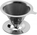 Ver imagem 1 de Coador de Inox Filtro Cafe 103 Reutilizável sem Papel