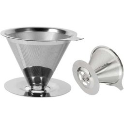 Coador de Inox Filtro Cafe 103 Reutilizável sem Papel - 4