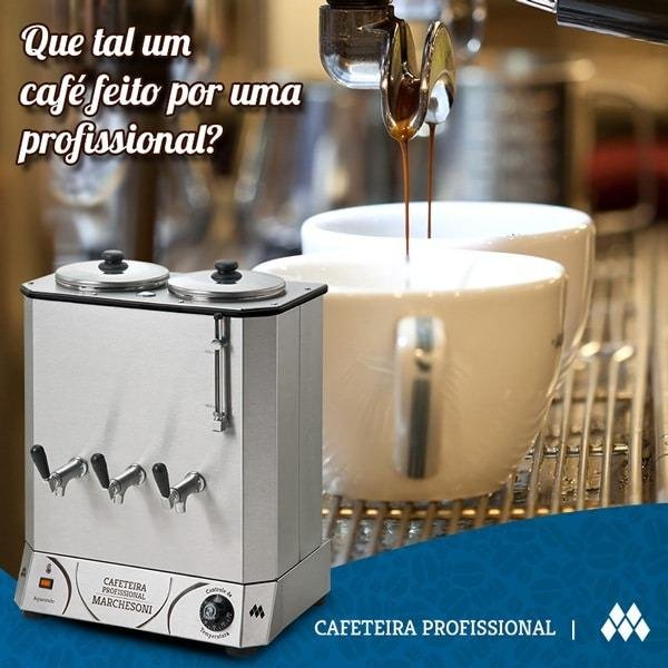 Maquina Cafe Profissional 50 Litros Com 2 Bojos 25 Litros Cf.4.252 220V - Marchessoni - 6