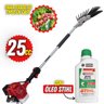 Derriçadeira 2T Kawashima Mãozinha Dupla Ideal Para Fazendas de Café + Óleo Castrol Stihl - 5