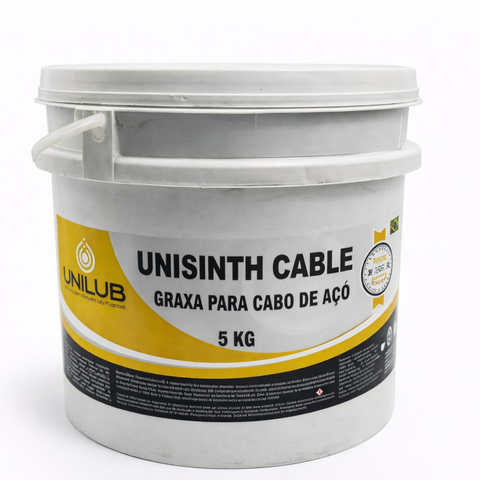 Graxa Unisinth Cable para Cabos de Aço 5kg - Altas Temperaturas