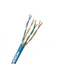 Ver imagem 2 de Cabo de Rede Azul 300 Metros para Cftv Alarme e Dados Flexível Alta Resistência Instalação Profissio