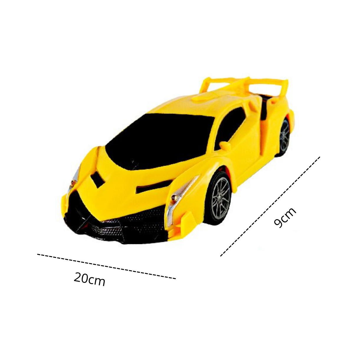 Carrinho Controle Remoto Rápido 7 Funções Lamborghini Sesto - 3