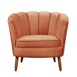 Kit 2 Poltrona Decorativa Ariel e Puff Redondo Star Confort - 3