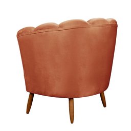 Kit 2 Poltrona Decorativa Ariel e Puff Redondo Star Confort - 5