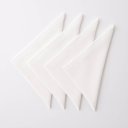 Ver imagem 1 de Kit 4 Pç Guardanapo Portina Casa em Algodão Branco