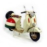 Lambreta Metal Miniatura Artesanal Vespa Vintage Moto Retro - 2