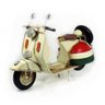Lambreta Metal Miniatura Artesanal Vespa Vintage Moto Retro - 1