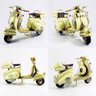 Lambreta Metal Miniatura Artesanal Vespa Vintage Moto Retro - 3