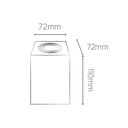 Ver imagem 2 de Spot de Sobrepor Tower Recuado Quadrado Save Energy Mr16 Gu10 Bivolt Branco Se-385.2524
