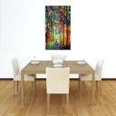 Ver imagem 6 de Quadro Pintura Tela Cidade Paisagem Urbana Cod 4329 - 130cm (A) x 70cm (L)