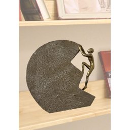 Escultura Superação Degraus da Vida Seguir em Frente Subir a Escada - 2