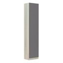 Ver imagem 1 de Guarda-Roupa Sapateira 50Cm Prime Plus Legno Crema C/ Cinza