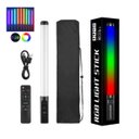 Ver imagem 7 de Bastão Luz Led Portátil Rgbw+ww Foto Filmagem 50cm Controle Usb 5v