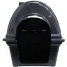 Casinha de Cachorro Cão Dog Plástica Iglu Número 6 Porte Grande Furacão Pet N6,0 Preto - 3