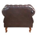 Ver imagem 4 de Poltrona Chesterfield Elisabeth Courano Marrom Café