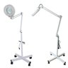 Lupa Estetica Dentista Luminaria Led Cosmetologia Salao Profissional Tripe Rodinhas Articulavel Zoom - 13