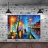 Quadro Pintura Tela Cidade Paisagem Urbana Cod 4016 - 120cm (A) x 160cm (L) - 4