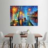 Quadro Pintura Tela Cidade Paisagem Urbana Cod 4016 - 120cm (A) x 160cm (L) - 6