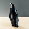 Pinguim Decorativo - 15 Cm De Altura - Toque 3D: Preto - 4
