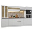 Ver imagem 3 de Armário de Cozinha Completa 100% Mdf 310 Cm Branco Smart Madesa 03