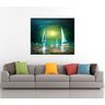 Quadro Pintura Tela Moderna Marinas Cod 2008 - 80cm (A) x 100cm (L) - 5