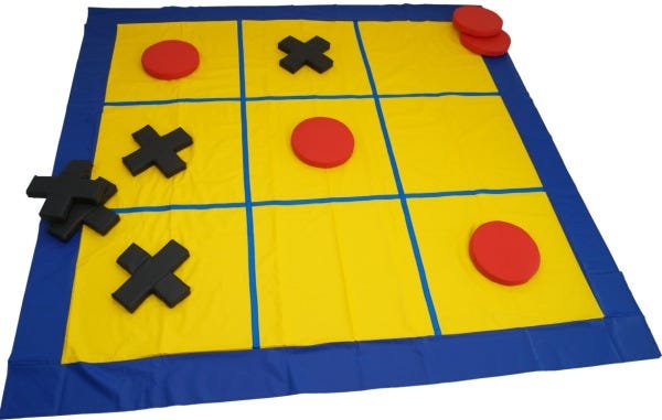 Jogo Da Velha Brinquedo Infantil E Decorativo De Madeira