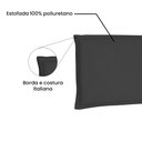 Ver imagem 5 de Cabeceira Painel Estofada Cama Box Casal Queen Veneza 160cm Suede Preto - Desk Design