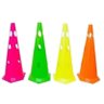 Cone de Marcação Furado Colorido 50cm Pvc - Kit C/ 30 Unidades - 1