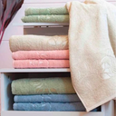 Ver imagem 7 de Toalha Banho Serena 95% Algodão Jacquard 70 X 130cm Camesa - Azul