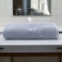 Ver imagem 3 de Toalha Banho Serena 95% Algodão Jacquard 70 X 130cm Camesa - Azul