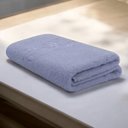 Ver imagem 2 de Toalha Banho Serena 95% Algodão Jacquard 70 X 130cm Camesa - Azul