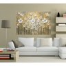 Quadro Pintura Tela Abstrato Moderno Cod 2403 - 70cm (A) x 110cm (L) - 2