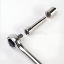 Ver imagem 4 de Kit Completo Jogo Chave Catraca Reversível Conjunto de Ferramentas com 40 Soquetes de 1/4 e 3/8