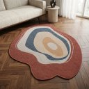 Ver imagem 2 de Tapete Sisal Colors para Sala e Quarto Orgânico Rústico 100x140cm Jolitex