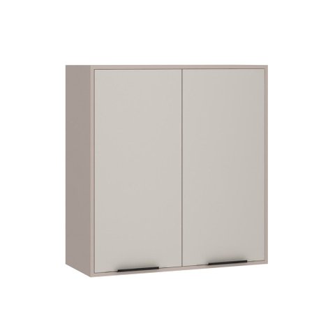 Armário Aéreo 80cm 2 Portas 1 Prateleira Stylo Luciane Móveis